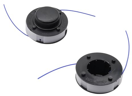 SECURA Fadenspule 1,5mm (2er Set) kompatibel mit Hurricane HRT 4530 Freischneider