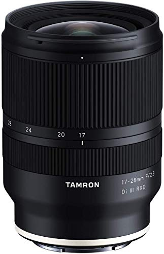 Tamron 17-28mm f/2.8 Di III RXD per Sony Mirrorless Full Frame/APS-C E Mount, Nero (AFA046S700)