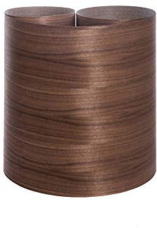 Nordlinger Pro Furnier, nicht geklebt, Holz, Nussbaum, 50 cm x 2,5 ml