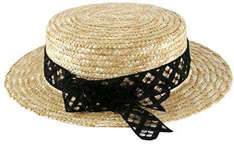 Classic Italy - Boater Kreissäge Strohhut L'Équinoxe - Size 50 cm