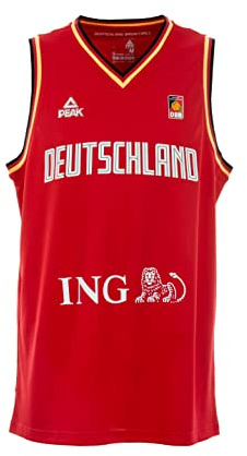PEAK Herren Trikot Deutschland rot S