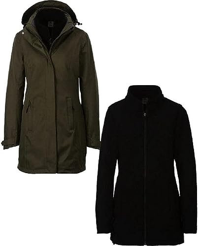 McKINLEY Da.-Doppel-Jacke Manabel II 3:1 WMS Black Night/Melange/ - 42