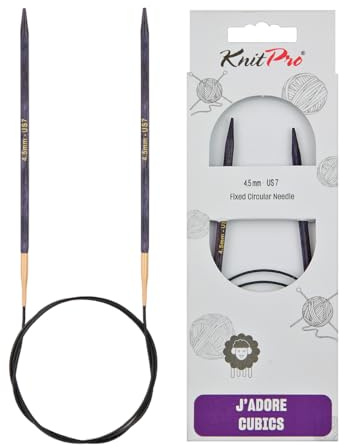 KnitPro J’adore Cubics Rundstricknadeln 32 (80cm) | 4,5mm