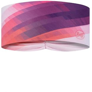 BUFF®| Stirnbänder CoolNet UV® Ellipse Männlich Weiblich Erwachsene Komfortabel, UPF50 Schutz, Sport, Stretch, Recyceltes Material, Qualität, Temperaturregulator, Einheitsgröße, Pourpre