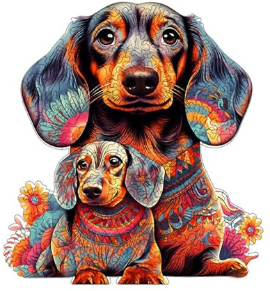 Wooden Puzzles for Adults, 200 Pieces Wooden Jigsaw Puzzles for Adults, Animal Shaped Unique Wooden Jigsaw Puzzles, Wooden Puzzles for Home Decoration