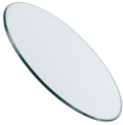 KXWOQ3ED Runde Glas Esstisch Oben, Kreis gehärtetes Glas Tischplatte, Tischplatte Ersatz für Couchtisch, Restaurant Tabelle, Ende Tabelle(85 cm(34 INCH))