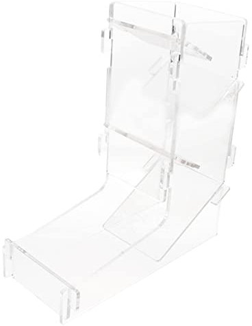 JOINPAYA Torre Trasparente Per Dadi Distributore Portatile Per Giochi Di Dadi Da Gioco Capacità Elevata Macchina Pratica