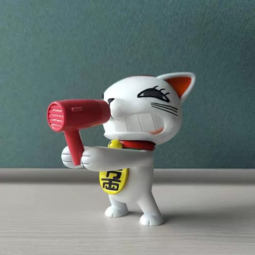 Jiumaocleu Figurine de grand-mère Turbo DAN DA DAN - 9 cm - Mini modèle - Figurine de grand-mère Turbo mignonne - Sculpture de collection - Décoration de bureau - Cadeaux