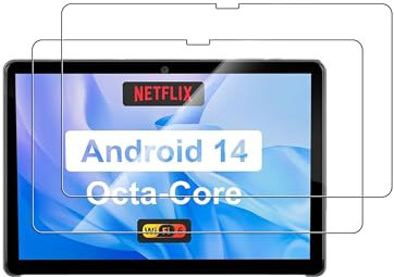 For AWOW P11 10 inch Tablet Android Tablet Tempered Glass Screen Protector - High Transparency, Scratch Resistant, Anti-Fingerprint(2 Pack)