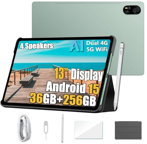 BLACKVIEW MEGA 8 (Tablette 4G - 13'' - 12/256GB - 11000mAh) Green