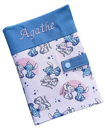 Protège carnet de santé personnalisé Lilo et Stitch
