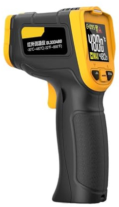 Temperatura ultrarizzata senza contatto ad alta precisione per barbecue da cucina e ispezione meccanica Uso professionale Superfici misurazione della temperatura