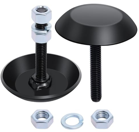 EpheyFIF Robuste Edelstahl-Schneepflug-Anti-Rutsch-Schuhe für ATV/UTV-Systeme, kompatibel mit RZR, Ranger, Sportsman, direktes Ersatzteil 2208864, 2er-Pack mit Hardware