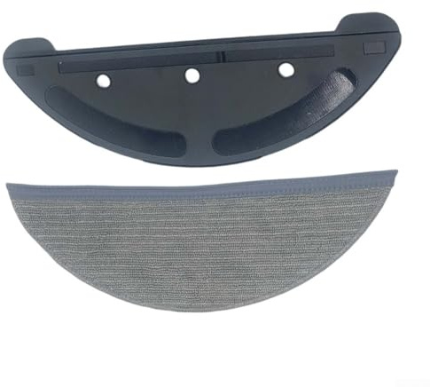 Support de balai à franges pour aspirateur robot Lydsto R1 R1 Pro Accessoires en plastique et microfibre Absorption efficace de la saleté et de la poussière Installation facile f