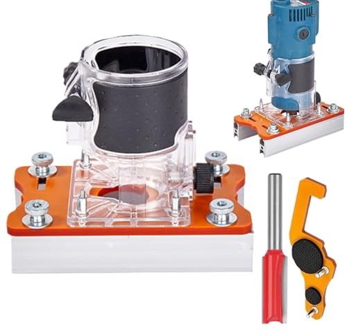 Base Pour Défonceuse Sur Bois Outil De Menuiserie En Métal Compact Et | Base Pour Défonceuse D'Armoire Et De Placard Pour Machine À Chanfreiner Et Rainurer Pour