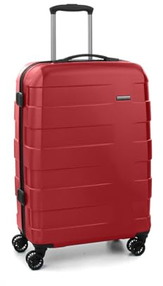 Roncato RV18 Mittelgroßer Koffer 66 cm - Schwarz/Rot