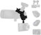 Dash Cam Mount Holder, Come with 10+ Different Joints, Compatible with TOGUARD, apeman, Yi, YI Nightscape, Crosstour, Mibao, SuperEye, Modohe, DuDuBell Dash Cam Dash Cam/GPS