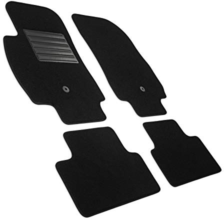 MDM SP-513 Fußmatten Velours Autoteppich passend für Chevrolet Orlando 2011>2014, black