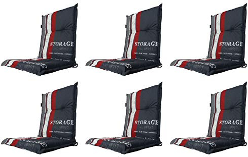 Madison Luxus Niederlehner Auflage G 148, Storage Red, 6 er Set | MADE IN EUROPE