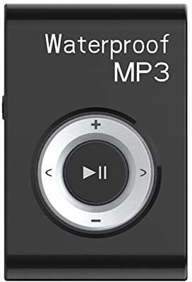 FNSK Lecteur MP3 De Natation 8 Go, Mini Lecteur MP3 Étanche IPX8 Sports Running Riding MP3 Walkman HiFi Sereo Music avec Clip Radio FM pour Mac PC