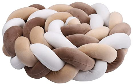 IIQI® Letto a ​Treccia Cuscino, Cuscino Intrecciato (A2,150cm)