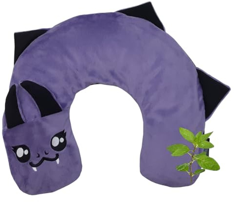 Mother Earth Pillows Milo The Monster Triggerpoint Pillow for Kids and Adults, Natural Pain Relief for Neck and Shoulders, Large - Refresh Herbal Blend