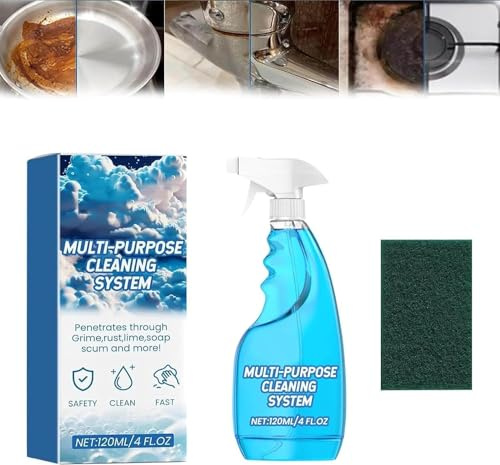 120ml Splash Foam Spray, Splash Spray Tablets & Sprühflasche Splash Spray Allzweckreiniger Haushaltsreiniger für Küche Badezimmer