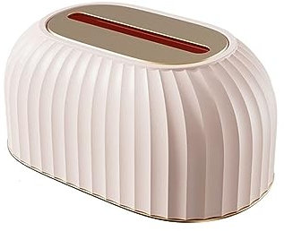 Kosmetiktücher Box Nordic Gestreiften Tissue Box Halter Wc Papier Box Serviette Halter Seidenpapier Spender Hause Dekoration für Esszimmer Badezimmer Schlafzimmer(4)