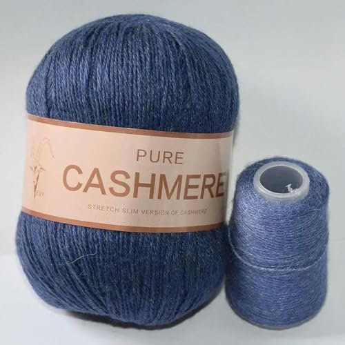 ROCILA 5er-Set Kaschmirgarn, gehäkelt, handgestrickt, Kaschmir-Strickwolle, Schal, Baby, Handwebgarn, Garn, 70 Gramm