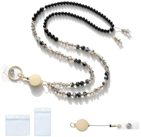 MORSUNBELA Schlüsselband zum Umhängen Lanyard Schlüsselanhänger Band | Schlüsselband mit Ausweishülle und Kartenhalter, langes Lanyard zum Umhängen mit ausziehbarem Schlüsselanhänger für Alltag