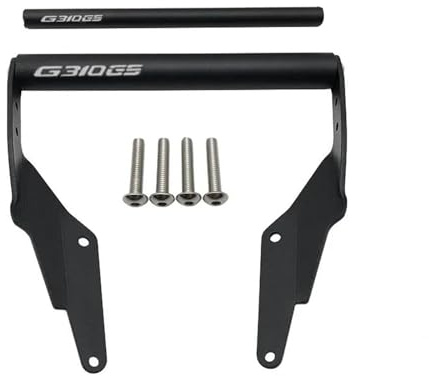Soporte navegación Motocicleta Soporte De Placa De Navegación GPS Para Teléfono De Motocicleta, Adaptador De Manillar Para BMW G310GS, G 310 GS, G310R, G 310GS, G310 R Teléfono GPS Soport(NEGRO 2)