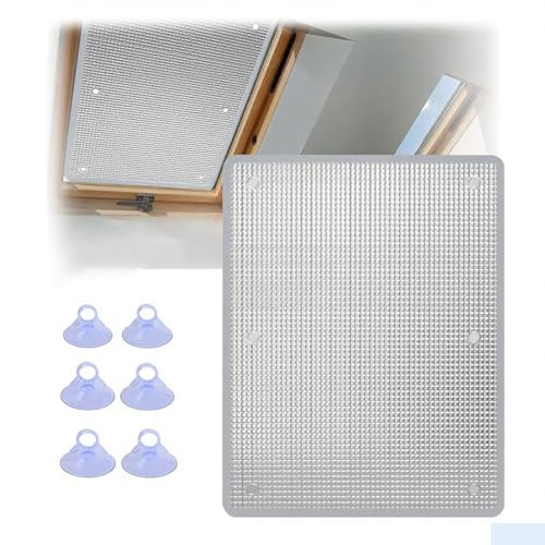Blackout Window Film for Heat Control - Aluminum Foil Bubble Insulation Shield, Privacy Anti-Glare Window Tint, Sun Blocking Sticker for Glass Doors & Windows, Sun Visor(Gray)