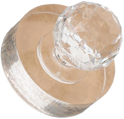 HAPINARY Estampador Compacto de Maquillaje para Sombras de Ojos Redondo de Acrílico Fácil Limpieza, Herramienta Práctica para Paletas Profesionales