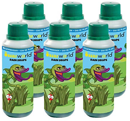 vdvelde.com - Swampworld Rain Drops - Regentropfen für fleischfressende Pflanzen - 100% rohes Regenwasser - 6 x 250 ml