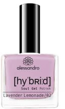 alessandro HYBRID Lack Lavender Lemonade - im pastelligem Lila - In nur 3 Schritten - perfekte Nägel ohne LED -bis zu 10 Tagen halt! 8 ml