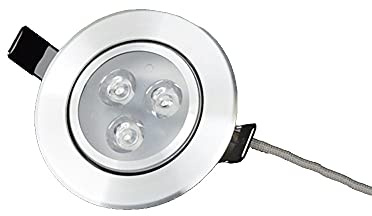 OZZKI faretto da Incasso 3 W Round PORTATO Spotlights PORTATO Soffitto colorato chiacchiere Leggero Decorazioni Commerciali incorporate Mostra Lampada a soffitto Decorazioni for Interni Bagno