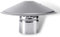 AirTech-UK Stainless Steel Roof Cowl 150mm Ducting Pipe Woodburner Flue Liner Ventilation Pipe Rain hat Chimney Pot Roof Cowl rain Cover (150mm/6)
