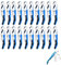 Wine Bottle Opener, Corkscrew (Blue 20 Pieces)