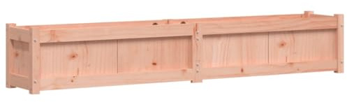 vidaXL Jardinière, Lit Surélevé, Bac à Fleurs, Pot de Plantes, Boîte à Fleurs Jardin Patio Terrasse, 180x31x31 cm Bois Massif de Douglas