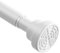 WEIXINHAI Shower Curtain Pole,Extendable Curtain Poles 115-198 Cm,Tension Rods For Curtains Extendable No Drill,Shower Curtain Rail Non-Slip,White Shower Pole for Bathroom,Kitchen,Bedroom