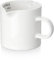 ABRUTY Espresso Cups, 5 OZ Ceramic Double Spouts Cups, Shot Cup Mug with Handle and Measuring, Small Accessories for Machine Set Suitable for Milk Coffee Syrup