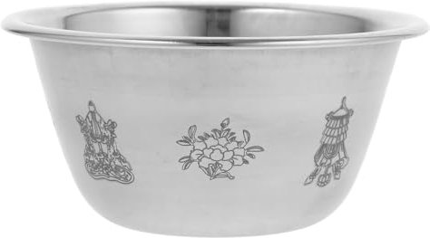 MAGICLULU Symbol Gilded Decorative Bowl Water Offering Cup Ritual Altar Supplies