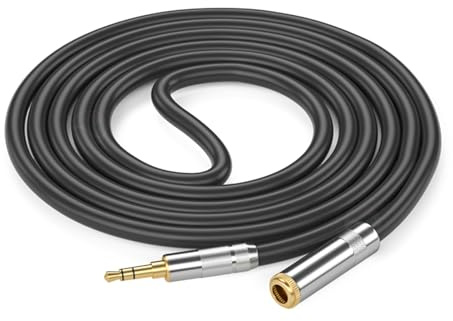 Lerpwige 3 5 mm Cavo di prolunga Maschio a Femmina Adattatore per computer via cavo, Telefoni cellulari, Filo Extender Line 50 Cm-10m
