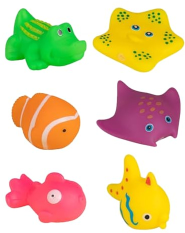 Katzen Pool Wasserspielzeug, 6 Schwimmendes Pool-Quietschspielzeug Für Welpen Und Katzen, Tragbares Katzen Hundepool, Faltbar Wasserspielzeug, Interaktives Pool-Katzenspielzeug