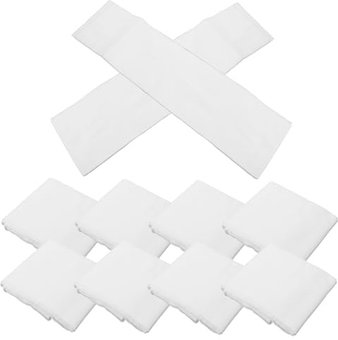 FOMIYES 10 Pezzi Asciugamano in Cotone Usa e Getta Asciugamani Per Ospiti Asciugamani in Cotone Per Hotel e Ristoranti