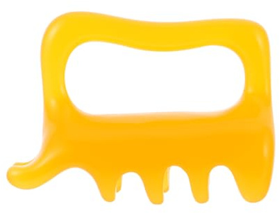 Exceart Gua Sha Schaber-Massagegerät, Bienenwachs, Fußmassagegerät für Nacken, Kopf, Rücken, Schultern, Fuß