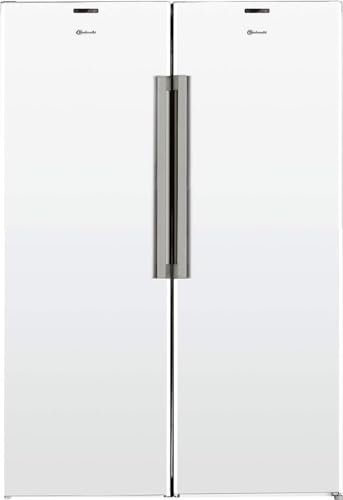 Bauknecht KGK 17G4 WS Side-by-Side Kühlschrank / 318 L Kühlen / 222 L Gefrieren / NoFrost nie wieder Abtauen / ProFresh / Soft Opening / LED-Licht / XXL-Box / Hygiene+ Filter