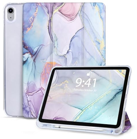 Vozehui 10.9 Zoll Hülle für iPad (A16) 11th Generation 11 Inch 2025＆iPad 10 Generation Hülle 2022 mit Bleistifthalter, Tri-Fold Ständer Schutzhülle Intelligente Gehäuse mit Automatische Weckfunktion