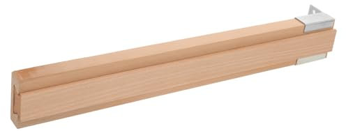 Homoyoyo Schubladenschiene Aus Holz Leichtgängige Gleitschiene Für Schubladenführungen Schiene Für Kommode Und Schrank Einfache Montage Passt Zu Verschiedenen Möbelstilen