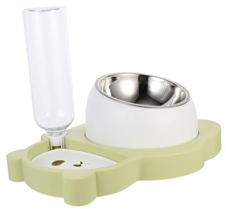 BESPORTBLE Distributeur Deau Automatique pour Chat Bol Et Cou Design Simple Et Facile À Nettoyer